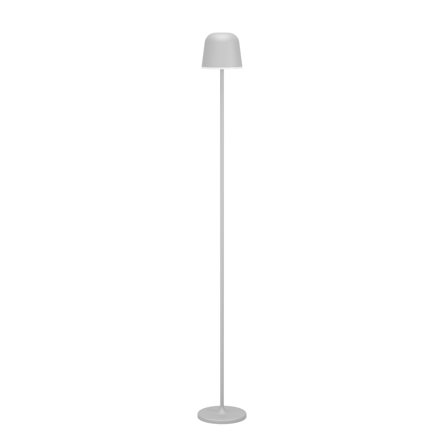 Eglo - LED Dimmelhető kültéri újratölthető állólámpa LED/4,3W/5V 2400/3000/4000K IP54 szürke