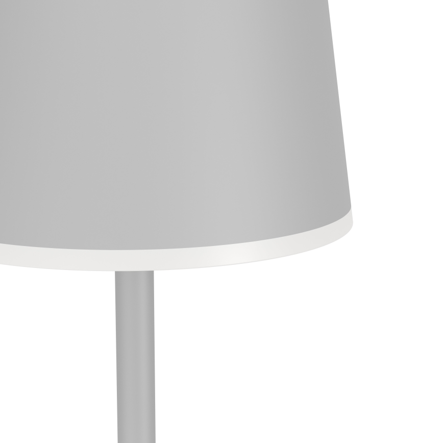 Eglo - LED Dimmelhető kültéri újratölthető állólámpa LED/4,3W/5V 2400/3000/4000K IP54 szürke