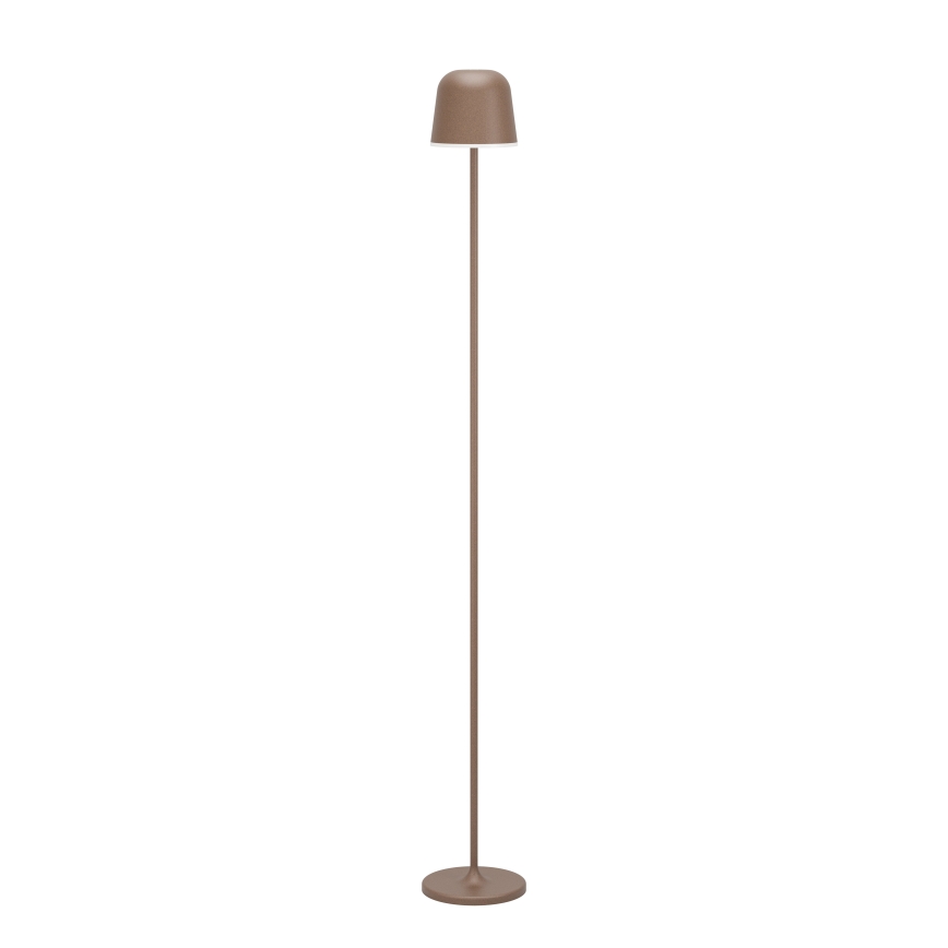 Eglo - LED Dimmelhető kültéri újratölthető állólámpa LED/4,3W/230V 2400/3000/4000K IP54 barna