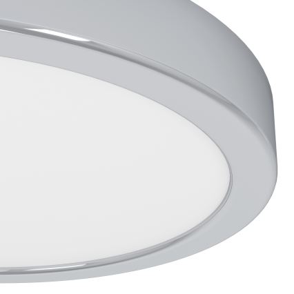 Eglo - LED fürdőszobai mennyezeti lámpatest LED/11,5W/230V 2700/4000/6500K átm. 21,1 cm IP44 fényes króm