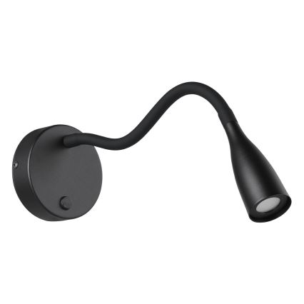 Eglo - LED flexibilis fali lámpa LED/3,8W/230V fekete