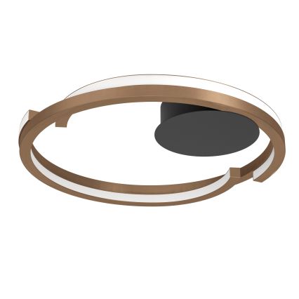 Eglo - LED dimmelhető mennyezeti lámpatest 2xLED/20W/230V 2700-6500K átm. 48 cm bronz + távirányító