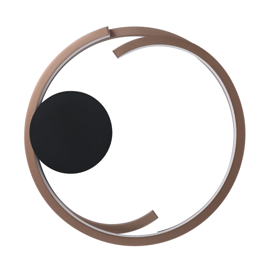 Eglo - LED dimmelhető mennyezeti lámpatest 2xLED/20W/230V 2700-6500K átm. 48 cm bronz + távirányító