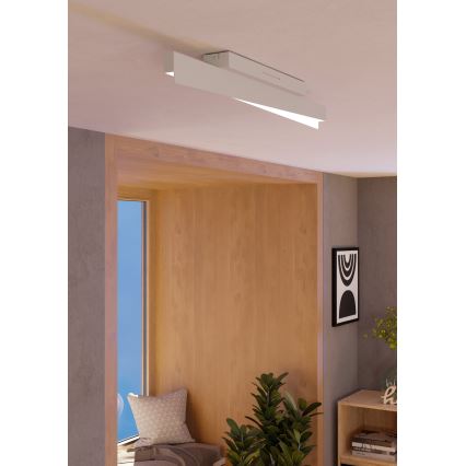 Eglo - LED RGBW Dimmelhető mennyezeti lámpa LED/13W/230V 2700-6500K szürke