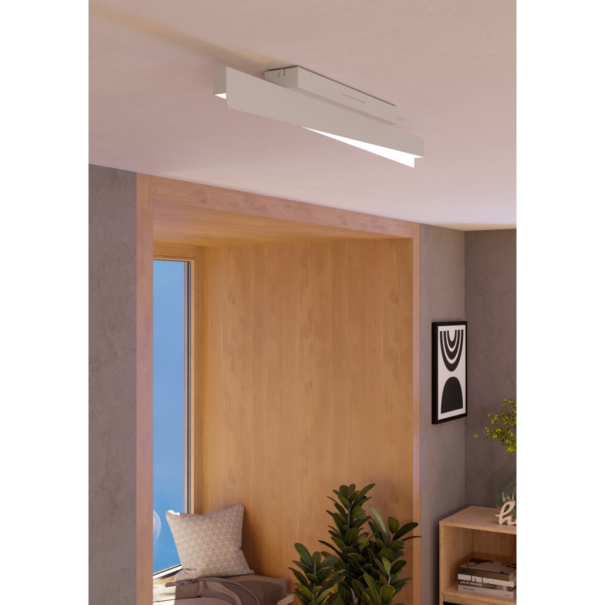 Eglo - LED RGBW Dimmelhető mennyezeti lámpa LED/13W/230V 2700-6500K szürke