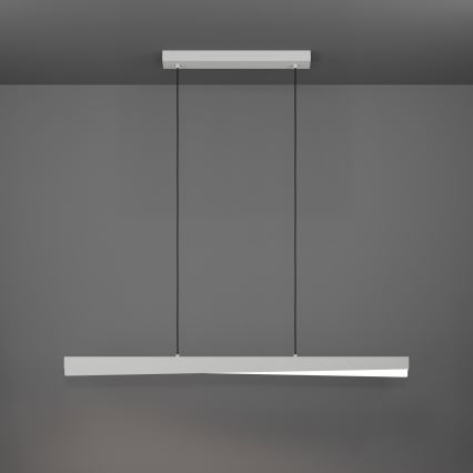 Eglo - LED RGBW dimmelhető, kábelen függesztett csillár LED/19W/230V 2700-6500K szürke