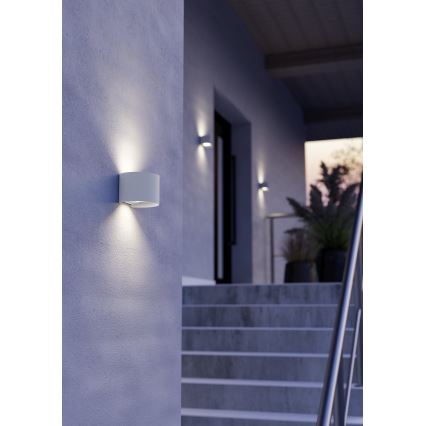 Eglo - LED kültéri fali lámpatest 2xLED/2,8W/230V IP54 fehér
