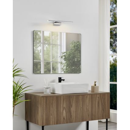 Eglo - Fürdőszobai LED tükörvilágítás LED/7W/230V 3000/4000/6500K 40 cm IP44 fényes króm
