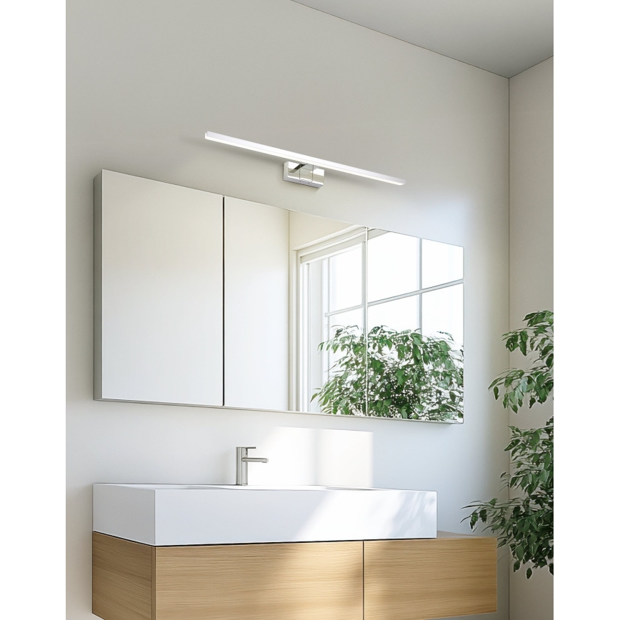 Eglo - LED fürdőszobai tükörvilágítás LED/10W/230V 3000/4000/6500K 60 cm IP44 fényes króm