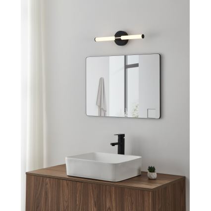 Eglo - LED fürdőszobai tükörvilágítás LED/7,5W/230V 3000/4000/6500K 45 cm IP44 fekete