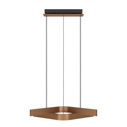 Eglo - LED RGBW dimmelhető kábeles függeszték 2xLED/18W/230V 2700-6500K réz/fekete
