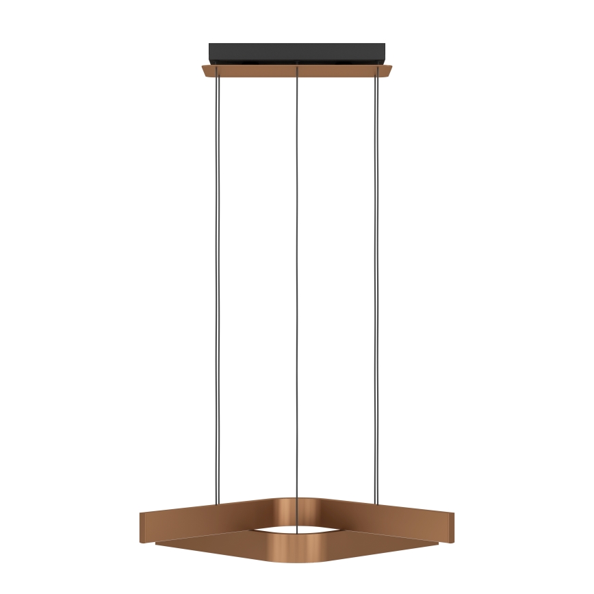 Eglo - LED RGBW dimmelhető kábeles függeszték 2xLED/18W/230V 2700-6500K réz/fekete