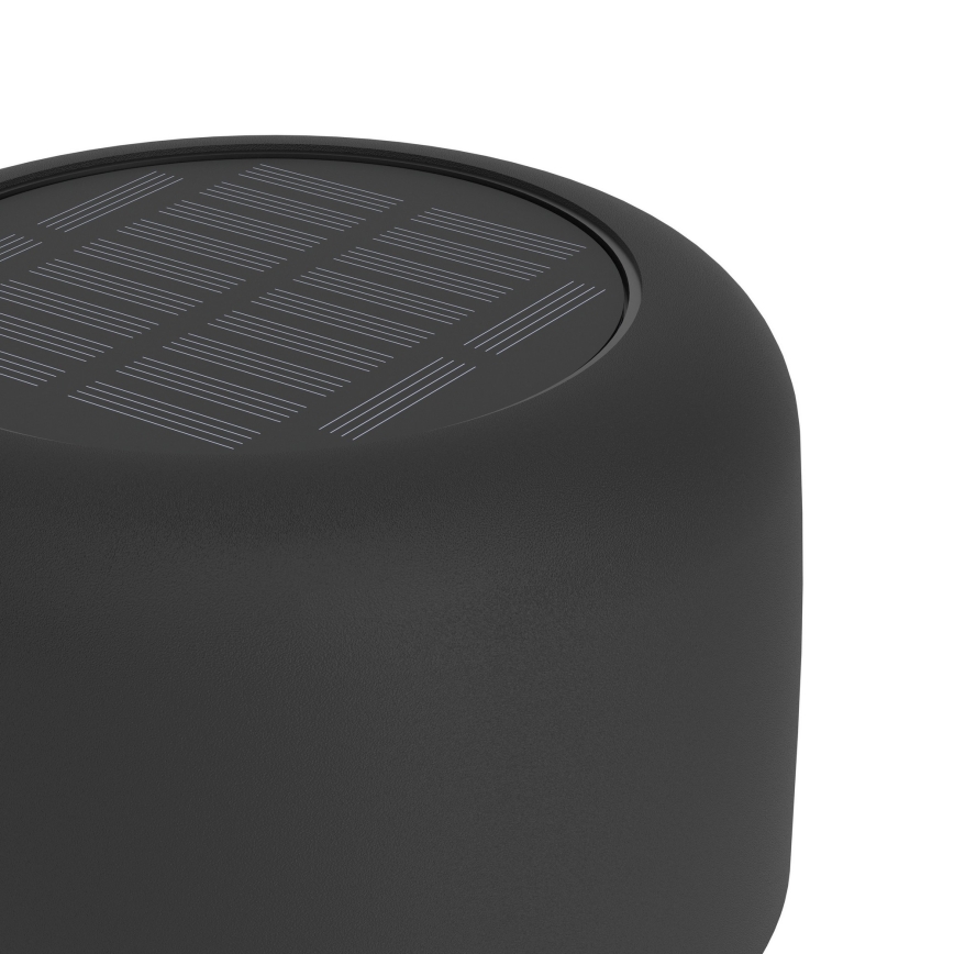 Eglo - LED napelemes, újratölthető, érintésvezérelt asztali lámpa LED/2,8W/3,7V 1800 mAh IP44 fekete