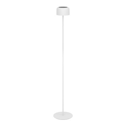 Eglo - LED napelemes, tölthető, érintésvezérelt állólámpa LED/2,8W/3,7V 1800 mAh IP44 fehér