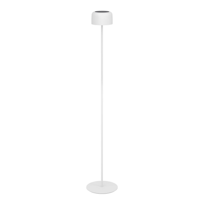 Eglo - LED napelemes, tölthető, érintésvezérelt állólámpa LED/2,8W/3,7V 1800 mAh IP44 fehér
