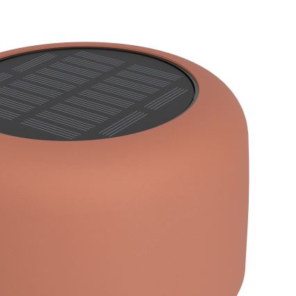 Eglo - LED napelemes, újratölthető érintésvezérelt asztali lámpa LED/2,8W/3,7V 1800 mAh IP44 narancssárga