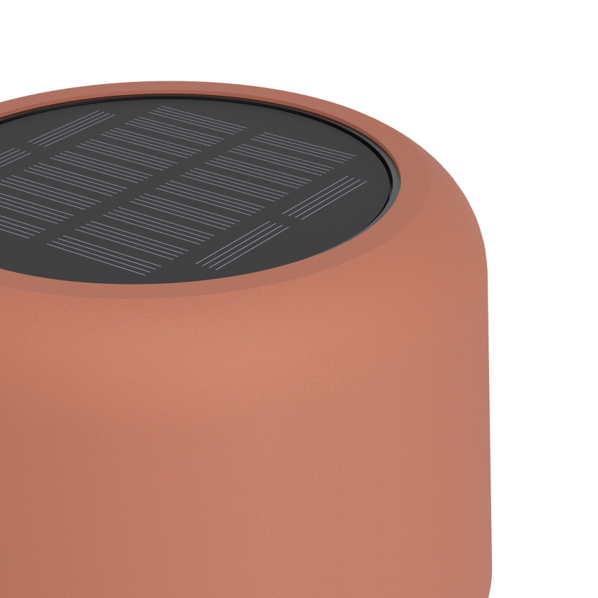 Eglo - LED napelemes újratölthető érintéses állólámpa LED/2,8W/3,7V 1800 mAh IP44 narancssárga