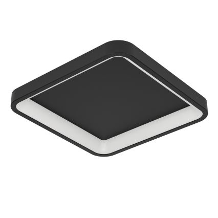 Eglo - LED RGBW fényerőszabályozható mennyezeti lámpatest LED/20W/230V 2700-6500K 35x35 cm fekete