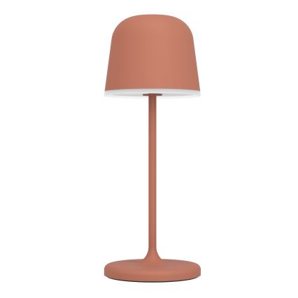 Eglo - LED, fényerőszabályozható, kültéri, érintésvezérelt, újratölthető asztali lámpa LED/1,8W/5V 2500/3000/4000K 2500 mAh IP54 narancssárga