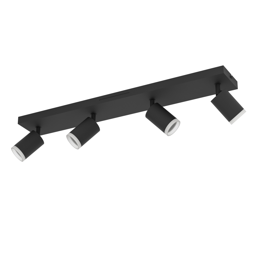 Eglo - LED RGBW fényerőszabályozható spotlámpa 4xLED/3,7W/230V 2700-6500K fekete