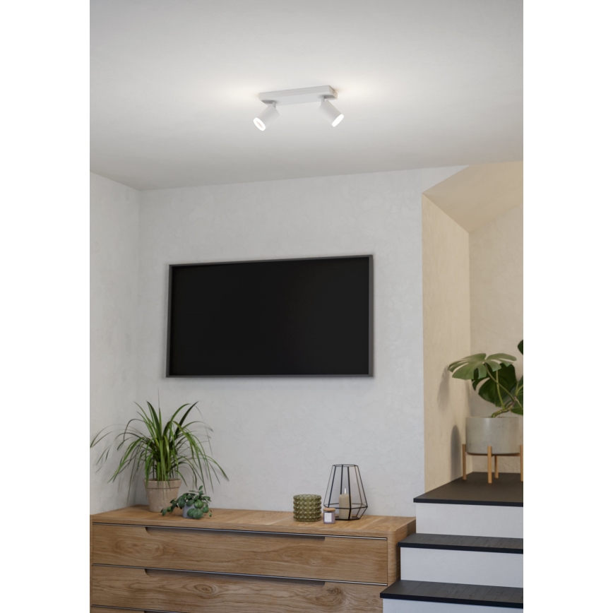 Eglo - LED RGBW dimmelhető spotlámpa 2xLED/3,7W/230V 2700-6500K fehér