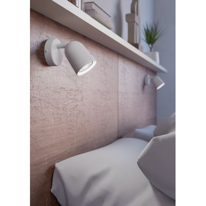 Eglo - Fali spotlámpa 1xGU10/5W/230V fehér