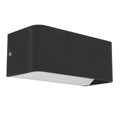 Eglo - LED RGBW dimmelhető kültéri fali lámpatest LED/10W/230V 2700-6500K IP55 fekete