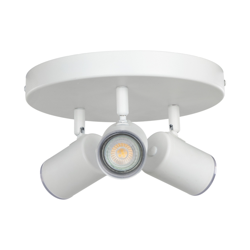 Eglo - Fürdőszobai spotlámpa 3xGU10/5W/230V Ø 25 cm IP44 fehér