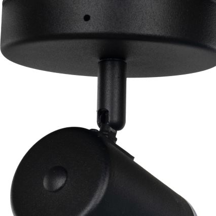 Eglo - Fürdőszobai fali spotlámpa 1xGU10/5W/230V IP44 fekete