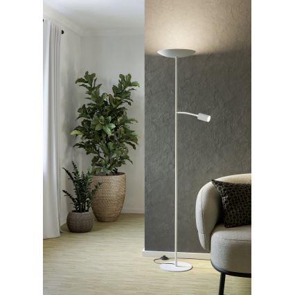 Eglo - LED dimmelhető állólámpa LED/26,5W/230V + LED/4W fehér