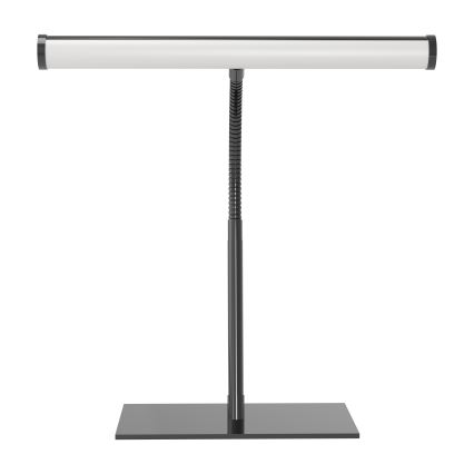 Eglo - LED fényerőszabályozható érintéses asztali lámpa LED/5W/230V 2700/4000/6500K fekete króm