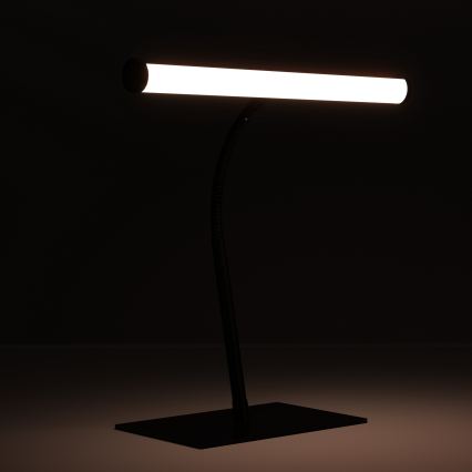 Eglo - LED fényerőszabályozható érintéses asztali lámpa LED/5W/230V 2700/4000/6500K fekete króm