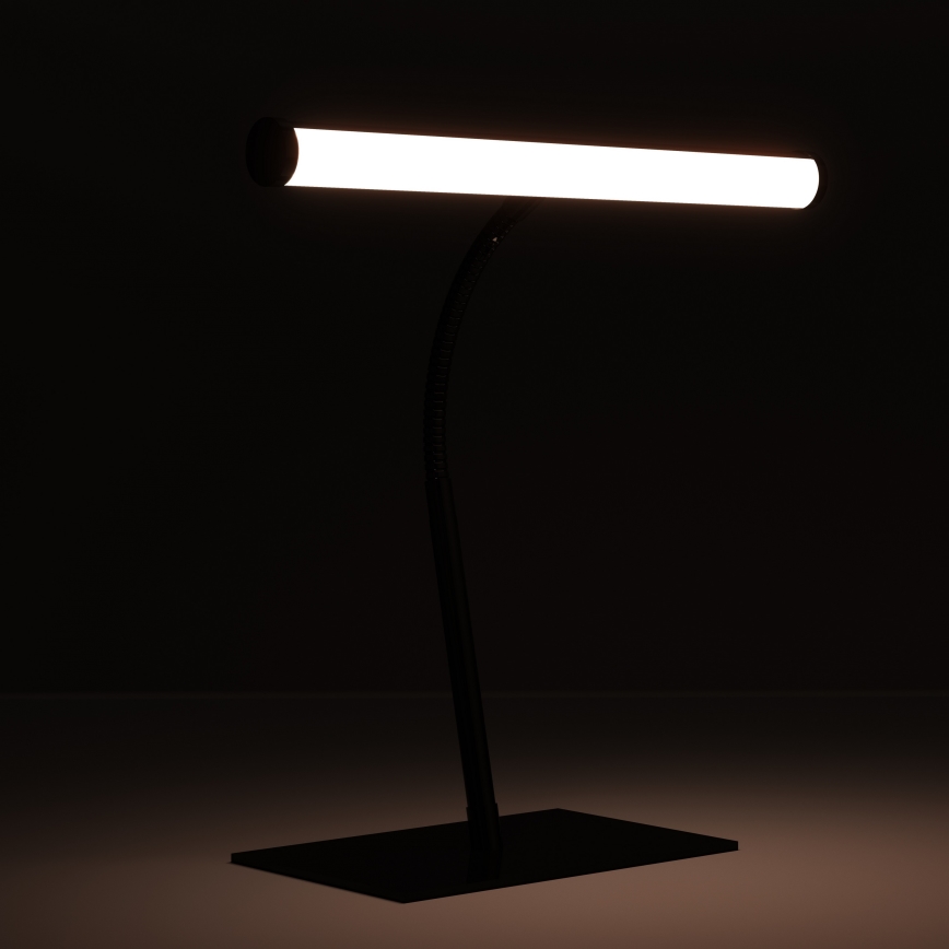 Eglo - LED fényerőszabályozható érintéses asztali lámpa LED/5W/230V 2700/4000/6500K fekete króm