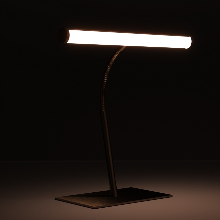 Eglo - LED dimmelhető érintőkapcsolós asztali lámpa LED/5W/230V 2700/4000/6500K matt króm