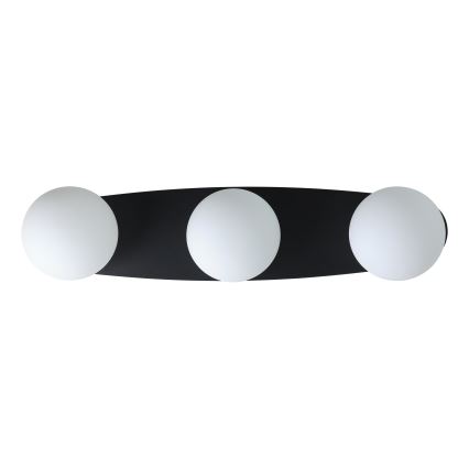 Eglo - LED Fürdőszobai mennyezeti lámpa 3xG9/4,2W/230V IP44 fekete