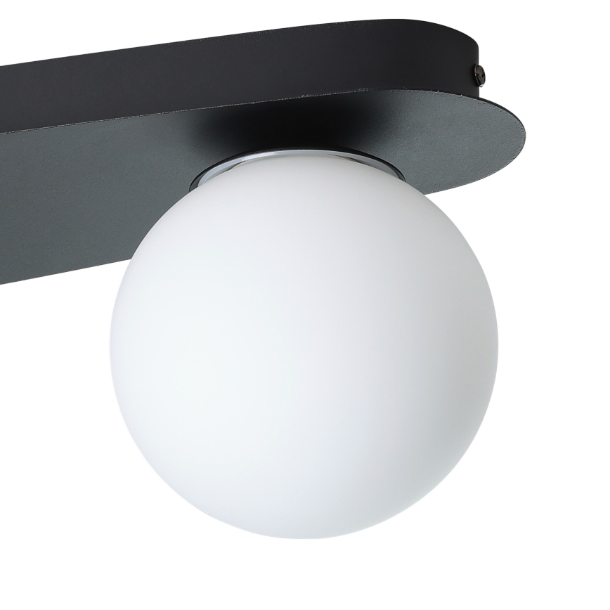 Eglo - LED Fürdőszobai mennyezeti lámpa 3xG9/4,2W/230V IP44 fekete