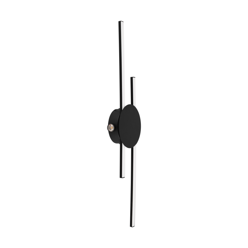 Eglo - LED fali lámpa LED/20W/230V + LED/0,91W fekete