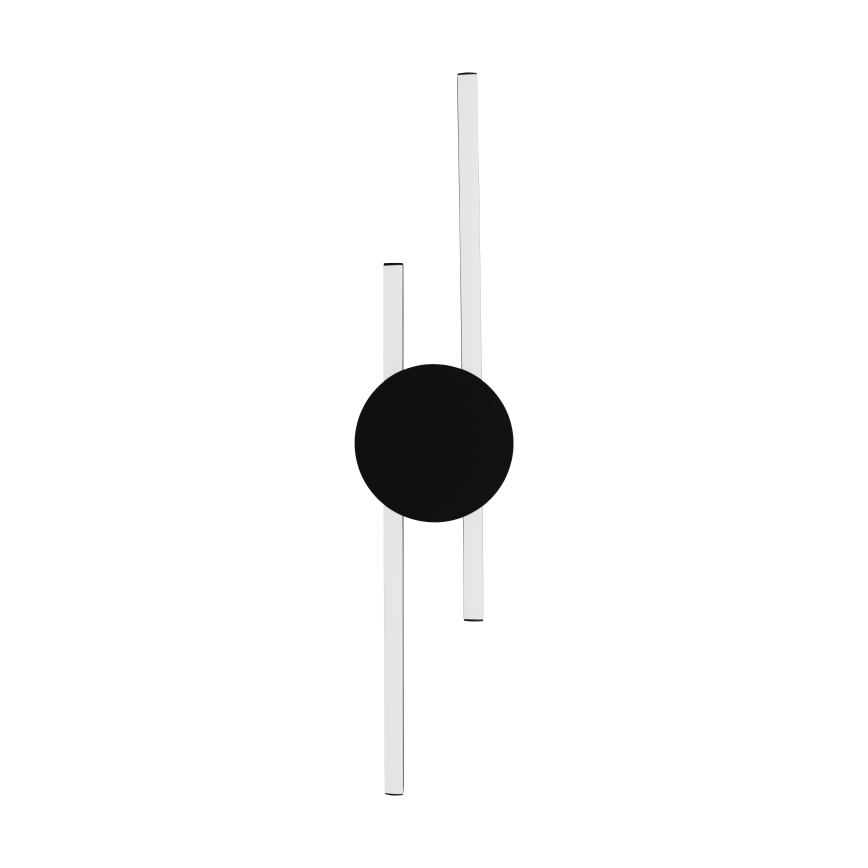 Eglo - LED fali lámpa LED/20W/230V + LED/0,91W fekete