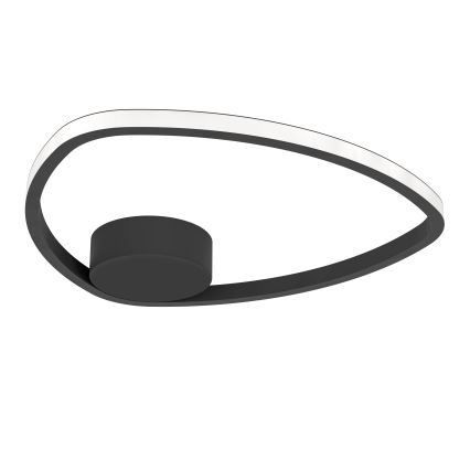 Eglo - LED mennyezeti lámpa LED/9,7W/230V 2700/4000/6500K átm. 37,5 cm fekete