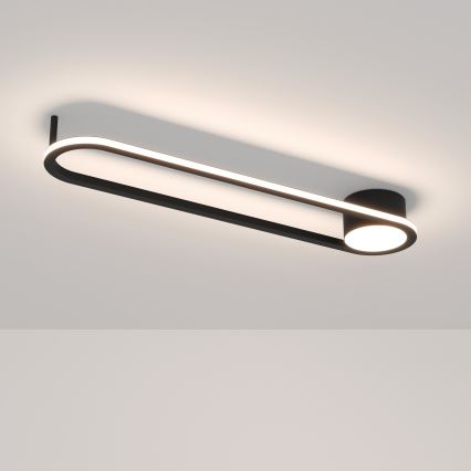 Eglo - LED mennyezeti lámpatest LED/24W/230V 2700/4000/6500K fekete