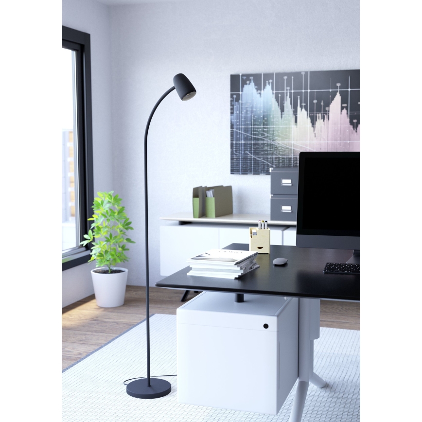 Eglo - Állólámpa 1xE14/18W/230V fekete