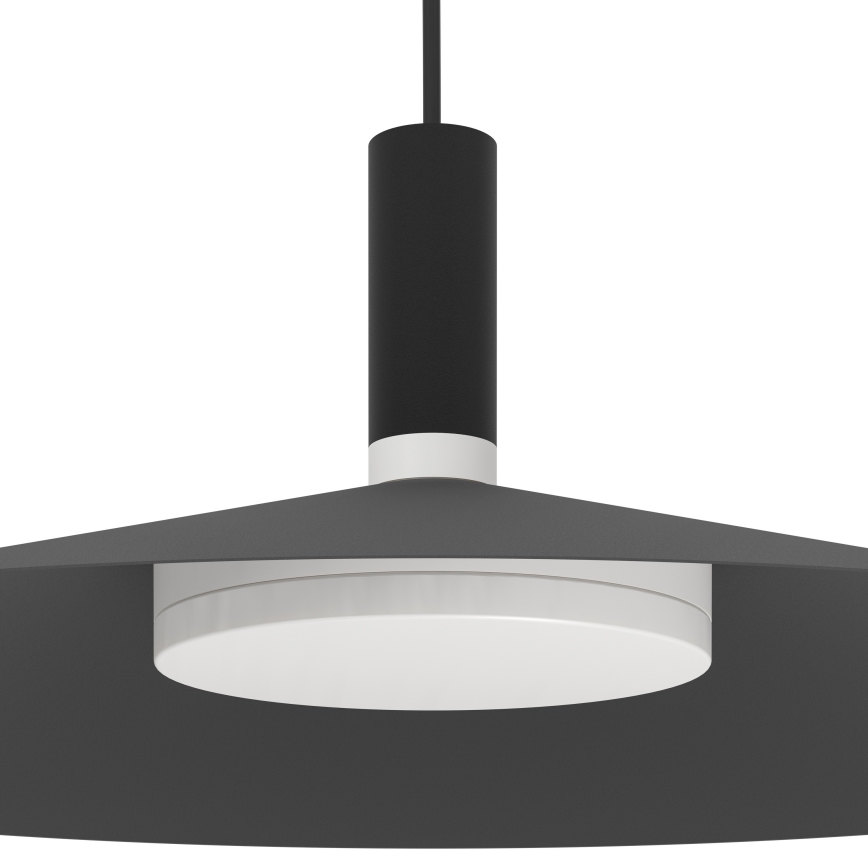 Eglo - LED RGBW Fényerőszabályozható függőlámpa kábellel LED/15,5W/230V 2700-6500K fekete