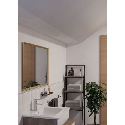 Eglo - 3 darabos LED fürdőszobai beépíthető spotlámpa 1xGU10/4,5W/230V IP44 fehér