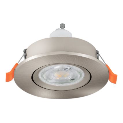 Eglo - LED beépíthető spotlámpa 1xGU10/4,5W/230V matt króm