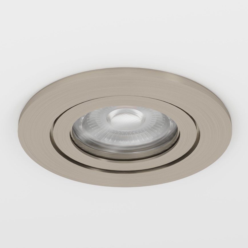 Eglo - LED beépíthető spotlámpa 1xGU10/4,5W/230V matt króm