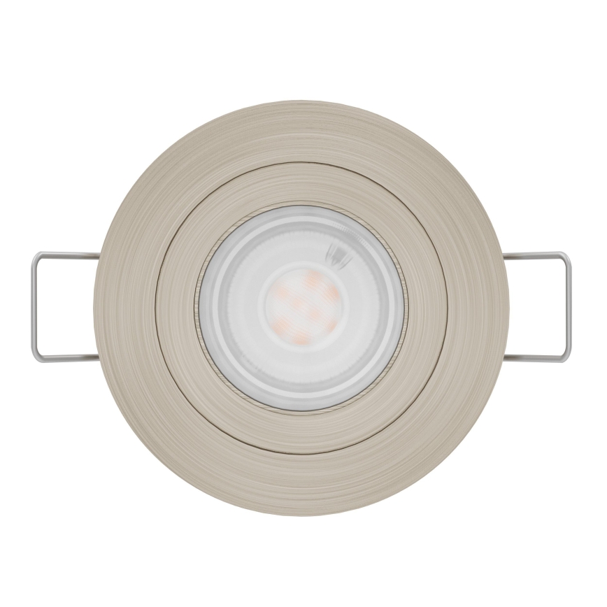 Eglo - LED beépíthető spotlámpa 1xGU10/4,5W/230V matt króm