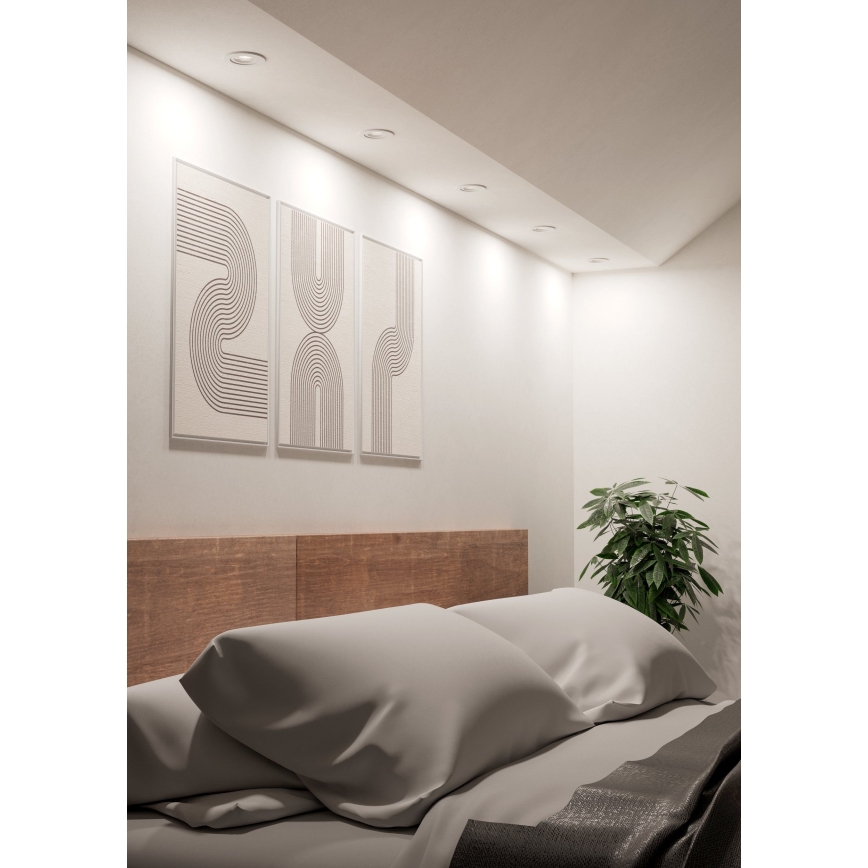 Eglo - Beépíthető mennyezeti spotlámpa LED/4,8W/230V 2700/4000/6500K fehér