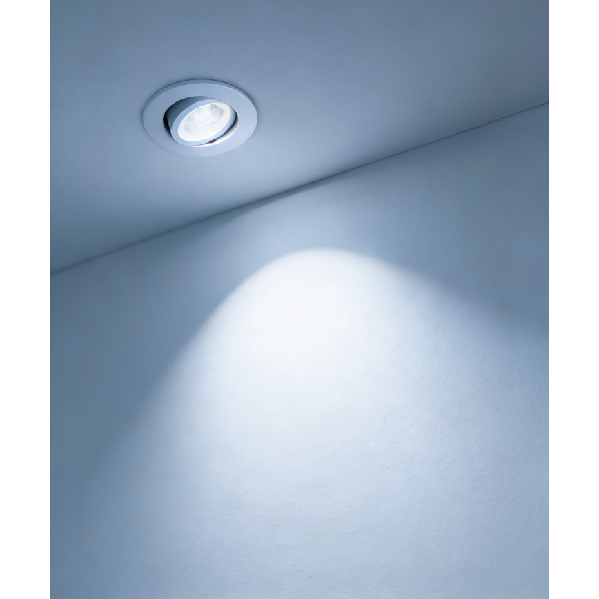Eglo - 3 darabos szett RGBW LED fényerőszabályozható beépíthető mennyezeti lámpa LED/4,7W/230V 2700-6500K fehér