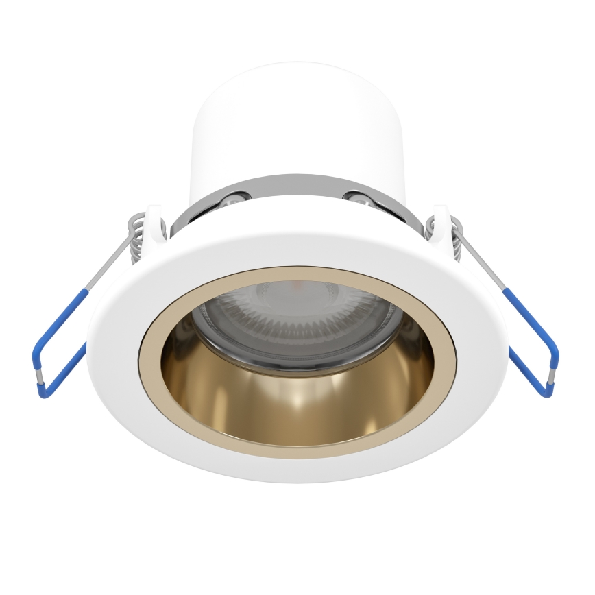 Eglo - LED RGBW fényerő-szabályozható fürdőszobai beépíthető mennyezeti lámpa LED/4,8W/230V 2700-6500K IP44 fehér/arany