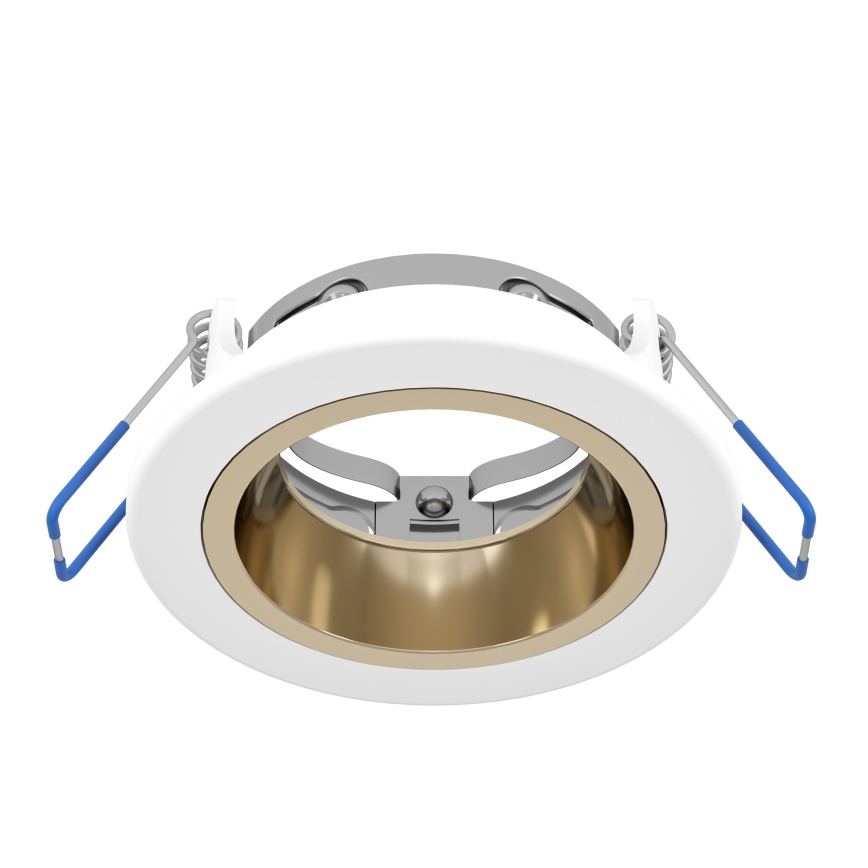 Eglo - LED RGBW fényerő-szabályozható fürdőszobai beépíthető mennyezeti lámpa LED/4,8W/230V 2700-6500K IP44 fehér/arany